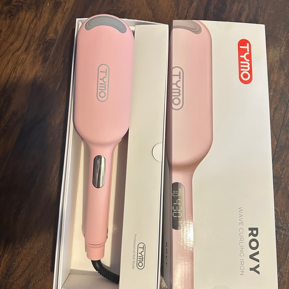 Tymo Pink Wave Curling Iron